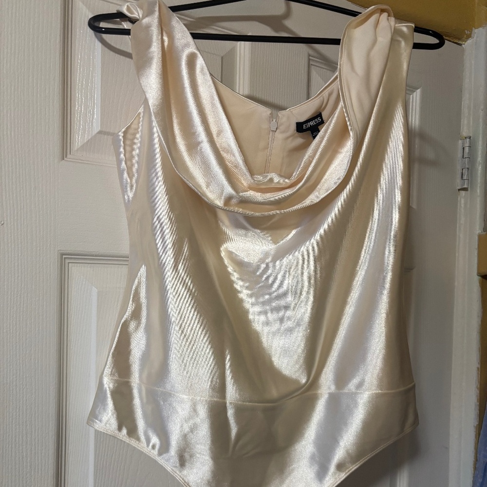 Express Cream bodysuit